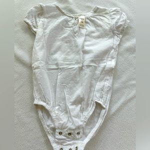 White Fancy One Piece Onesie